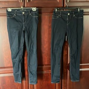 2 pair of jeans. Size 2S! Great condition.